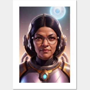 THE SQUAD-RASHIDA TLAIB 4 Posters and Art